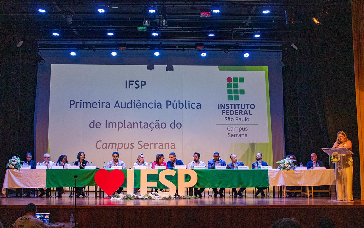 Primeira Audiência Pública marca início da implantação do Campus Serrana do Instituto Federal